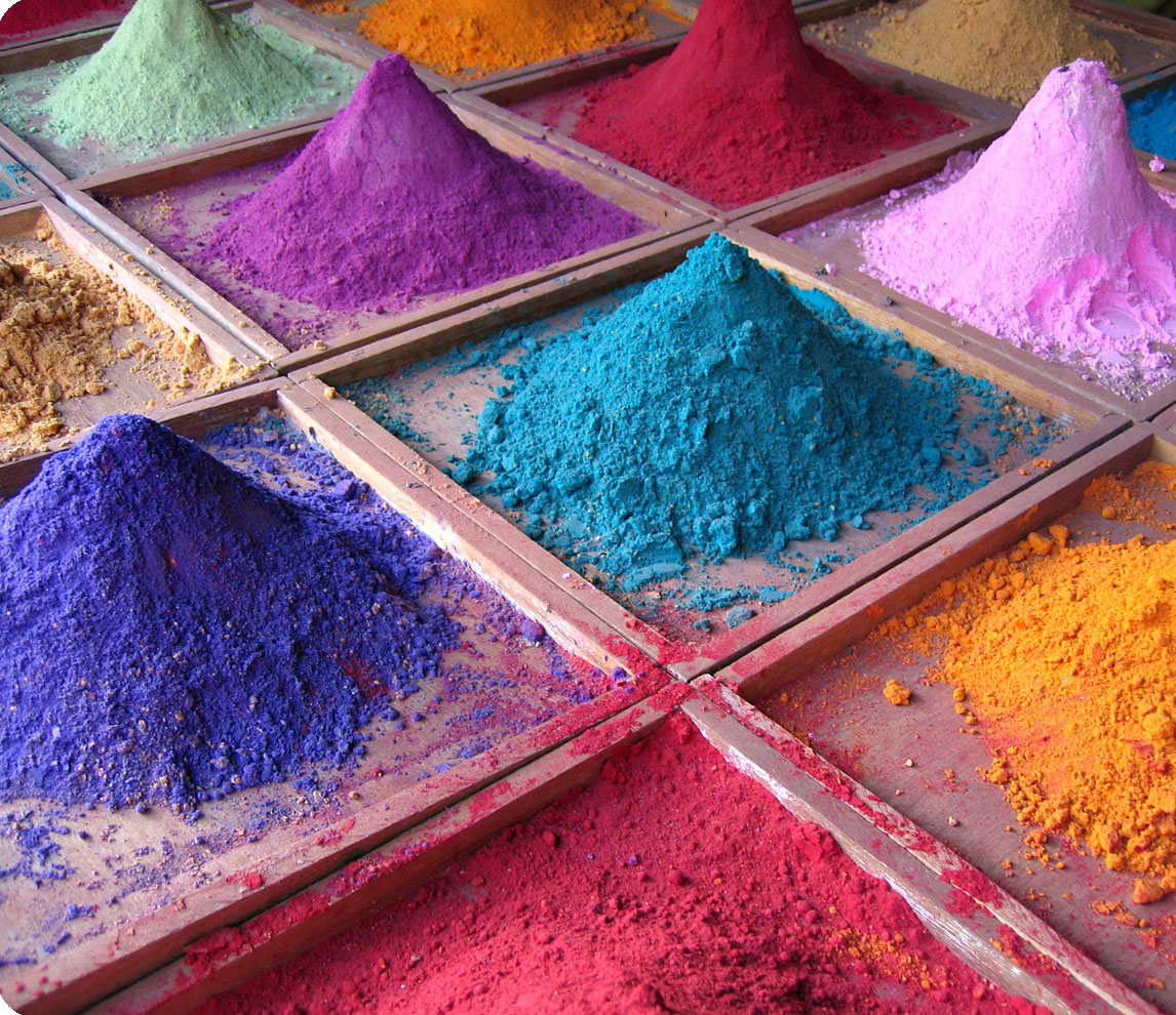 انواع پیگمنت ها